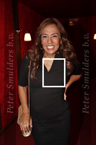 Amsterdam 21 november 2018
Premiere Palazzo naast de Amsterdam arena. Patty Brard met tatoo