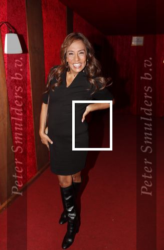Amsterdam 21 november 2018
Premiere Palazzo naast de Amsterdam arena. Patty Brard met tatoo