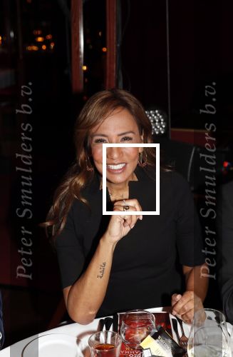 Amsterdam 21 november 2018
Premiere Palazzo naast de Amsterdam arena. Patty Brard met tatoo