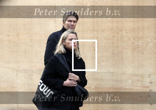 Amsterdam 11 december 2018
Piet Boon met zijn vriendin op de pc hooftstraat