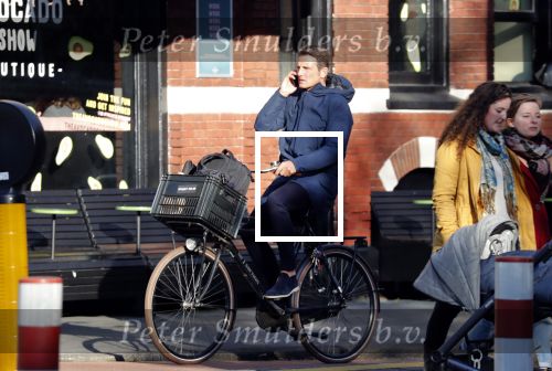 Amsterdam 15 november 2018
Prins Maurits bellend op zijn fiets.
