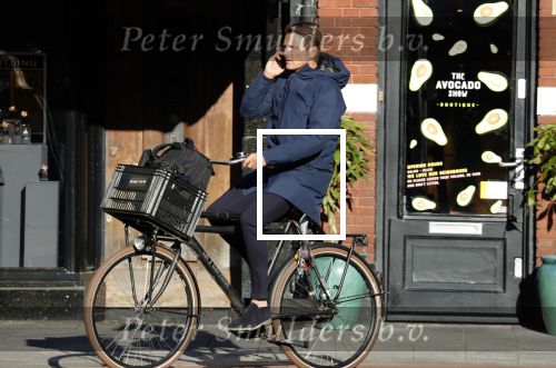 Amsterdam 15 november 2018
Prins Maurits bellend op zijn fiets.