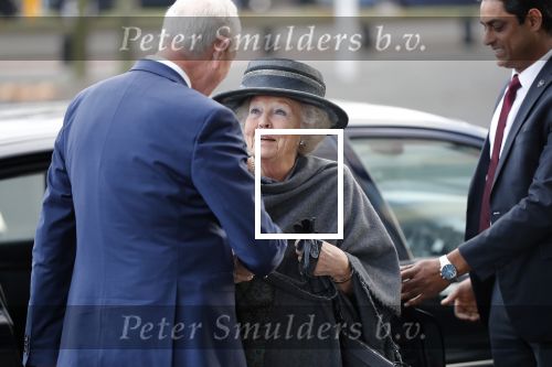 Hilversum 12 december 2018
Pieter Broertjes en Johan Remkes ontvangen prinses Beatrix bij beeld en geluid op het mediapark.