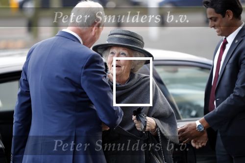 Hilversum 12 december 2018
Pieter Broertjes en Johan Remkes ontvangen prinses Beatrix bij beeld en geluid op het mediapark.