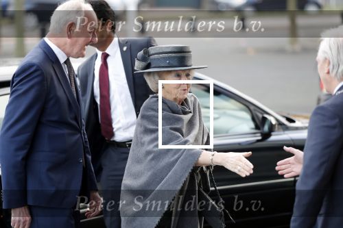 Hilversum 12 december 2018
Pieter Broertjes en Johan Remkes ontvangen prinses Beatrix bij beeld en geluid op het mediapark.