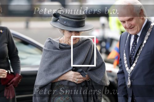 Hilversum 12 december 2018
Pieter Broertjes en Johan Remkes ontvangen prinses Beatrix bij beeld en geluid op het mediapark.