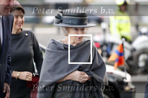 Hilversum 12 december 2018
Pieter Broertjes en Johan Remkes ontvangen prinses Beatrix bij beeld en geluid op het mediapark.