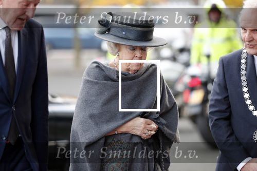 Hilversum 12 december 2018
Pieter Broertjes en Johan Remkes ontvangen prinses Beatrix bij beeld en geluid op het mediapark.