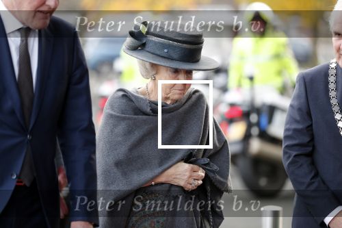 Hilversum 12 december 2018
Pieter Broertjes en Johan Remkes ontvangen prinses Beatrix bij beeld en geluid op het mediapark.