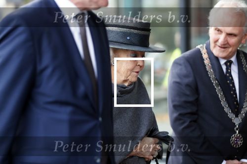 Hilversum 12 december 2018
Pieter Broertjes en Johan Remkes ontvangen prinses Beatrix bij beeld en geluid op het mediapark.
