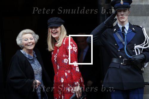 Amsterdam 6 december 2018
Prins Claus prijzen in paleis op de dam . Aanwezig Prinses Baetrix Prinses Mabel Prins Constantijn Koning Willem Alexander en koningin Maxima.