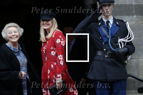 Amsterdam 6 december 2018
Prins Claus prijzen in paleis op de dam . Aanwezig Prinses Baetrix Prinses Mabel Prins Constantijn Koning Willem Alexander en koningin Maxima.