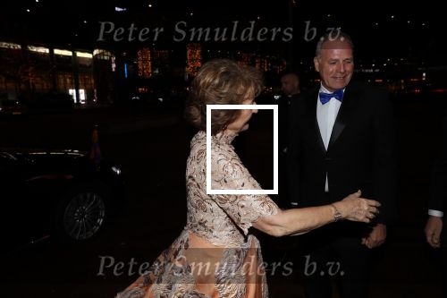 Amsterdam 19 december 2018
Sportman van het jaar verkiezing in afas live. Prinses Margriet in een jurk van Addy v d Krommenacker