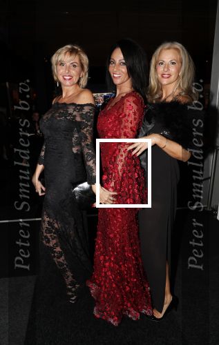 Amsterdam 6 december 2018
Openingsavond VIP van de luxery fair in de RAI. Rabea Bennis  met vrienden