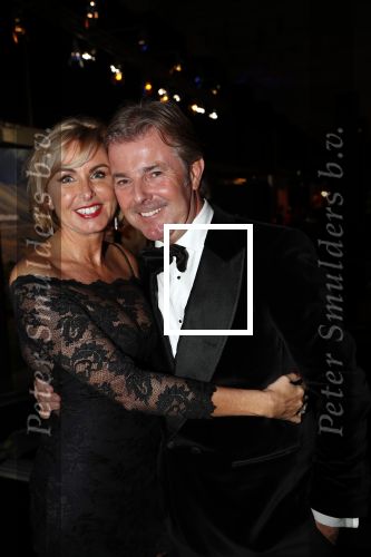 Amsterdam 6 december 2018
Openingsavond VIP van de luxery fair in de RAI. Rabea Bennis  met vrienden