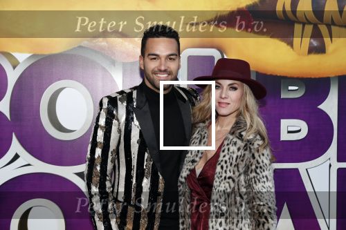 Rotterdam 9 december 2018
Premiere Bon Bini Holland 2 in pathe Rotterdam. Rachel Kramer met haar vriend DÃ©on Leon