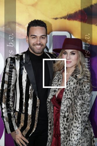 Rotterdam 9 december 2018
Premiere Bon Bini Holland 2 in pathe Rotterdam. Rachel Kramer met haar vriend DÃ©on Leon