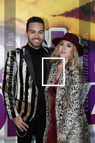 Rotterdam 9 december 2018
Premiere Bon Bini Holland 2 in pathe Rotterdam. Rachel Kramer met haar vriend DÃ©on Leon