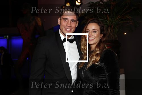 Amsterdam 19 december 2018
Sportman van het jaar verkiezing in afas live. Rico Verhoeven met zijn vrouw