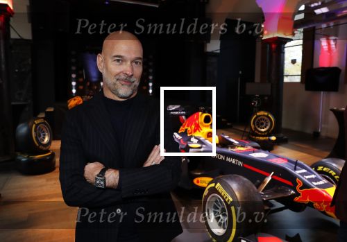 Amsterdam 13 november 2018
Presentatie TAG Heuer horloge van Max Verstappen in Hotel Arena. Robert Doornbos en Rob Kamphues doen de presentatie.