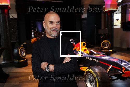 Amsterdam 13 november 2018
Presentatie TAG Heuer horloge van Max Verstappen in Hotel Arena. Robert Doornbos en Rob Kamphues doen de presentatie.