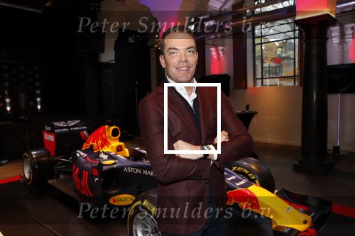 Amsterdam 13 november 2018
Presentatie TAG Heuer horloge van Max Verstappen in Hotel Arena. Robert Doornbos en Rob Kamphues doen de presentatie.