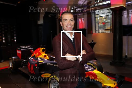 Amsterdam 13 november 2018
Presentatie TAG Heuer horloge van Max Verstappen in Hotel Arena. Robert Doornbos en Rob Kamphues doen de presentatie.