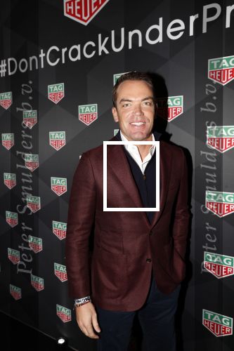 Amsterdam 13 november 2018
Presentatie TAG Heuer horloge van Max Verstappen in Hotel Arena. Robert Doornbos en Rob Kamphues doen de presentatie.