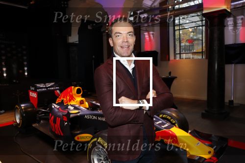Amsterdam 13 november 2018
Presentatie TAG Heuer horloge van Max Verstappen in Hotel Arena. Robert Doornbos en Rob Kamphues doen de presentatie.