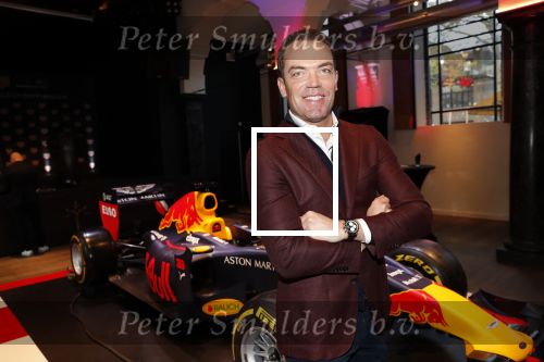 Amsterdam 13 november 2018
Presentatie TAG Heuer horloge van Max Verstappen in Hotel Arena. Robert Doornbos en Rob Kamphues doen de presentatie.