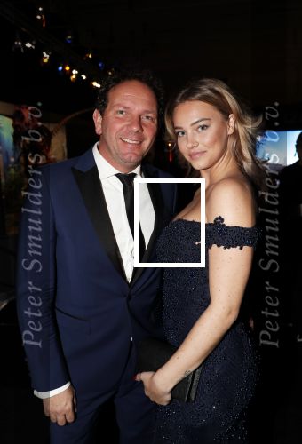 Amsterdam 6 december 2018
Openingsavond VIP van de luxery fair in de RAI. Robert Leroy met vriendin Jamie de Boer