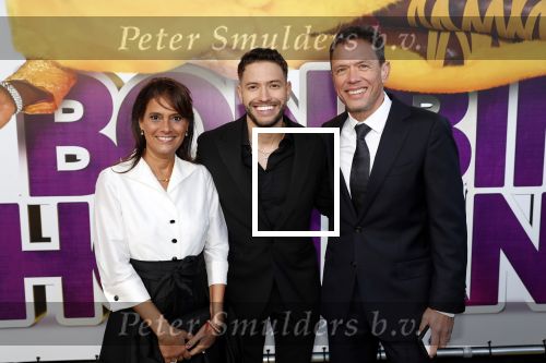 Rotterdam 9 december 2018
Premiere Bon Bini Holland 2 in pathe Rotterdam. Rolf Sanchez met ouders
