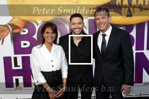Rotterdam 9 december 2018
Premiere Bon Bini Holland 2 in pathe Rotterdam. Rolf Sanchez met ouders