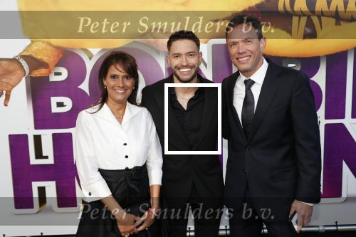 Rotterdam 9 december 2018
Premiere Bon Bini Holland 2 in pathe Rotterdam. Rolf Sanchez met ouders