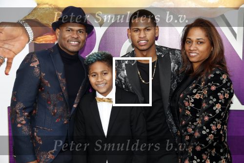 Rotterdam 9 december 2018
Premiere Bon Bini Holland 2 in pathe Rotterdam. Roue Verveer met vrouw en kinderen
