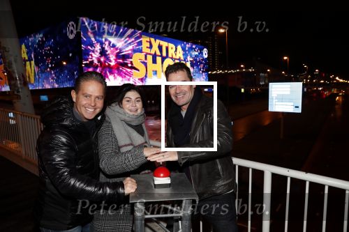 Amsterdam 3 december 2018
Roxeanne Hazes Danny de Munk en Jeroen v d Boom bij het ziggo dome waar bekend wordt gemaakt dat er een extra show komt van Holland zingt Hazes.
