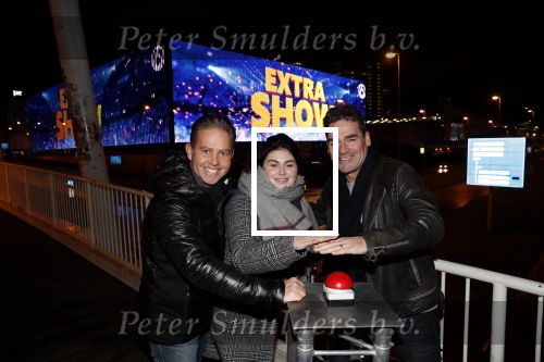 Amsterdam 3 december 2018
Roxeanne Hazes Danny de Munk en Jeroen v d Boom bij het ziggo dome waar bekend wordt gemaakt dat er een extra show komt van Holland zingt Hazes.