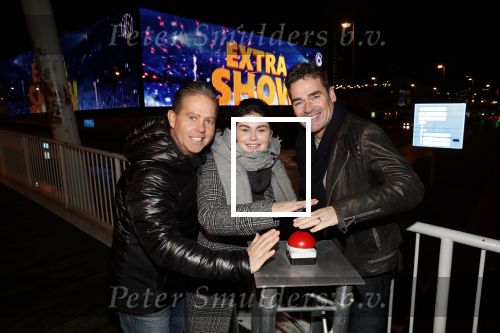 Amsterdam 3 december 2018
Roxeanne Hazes Danny de Munk en Jeroen v d Boom bij het ziggo dome waar bekend wordt gemaakt dat er een extra show komt van Holland zingt Hazes.