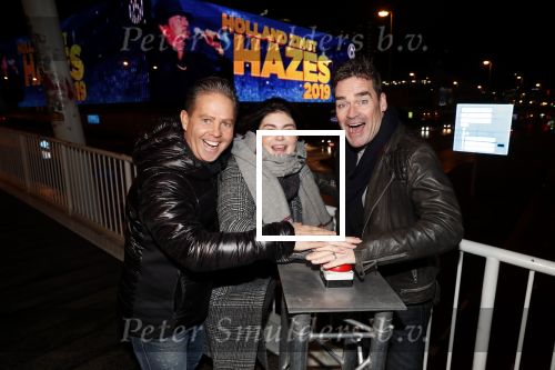Amsterdam 3 december 2018
Roxeanne Hazes Danny de Munk en Jeroen v d Boom bij het ziggo dome waar bekend wordt gemaakt dat er een extra show komt van Holland zingt Hazes.