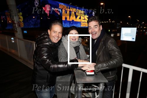 Amsterdam 3 december 2018
Roxeanne Hazes Danny de Munk en Jeroen v d Boom bij het ziggo dome waar bekend wordt gemaakt dat er een extra show komt van Holland zingt Hazes.