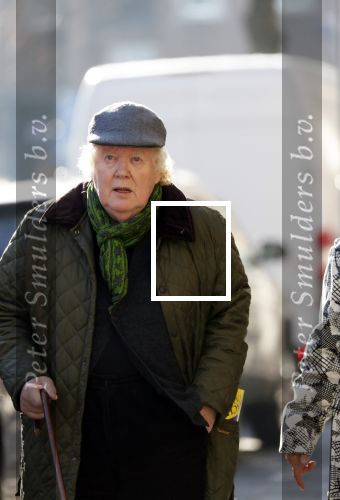 Amsterdam 15 november 2018
Rudi Fuchs op straat in Amsterdam zuid.