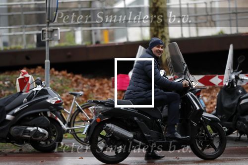 Amsterdam 6 december 2018
Ruud Gullit op zijn scooter