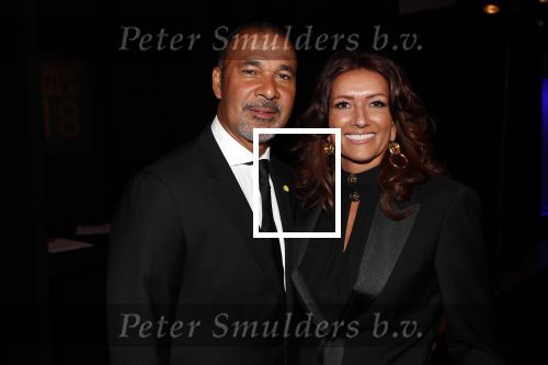 Amsterdam 19 december 2018
Sportman van het jaar verkiezing in afas live. Ruud Gullit met zijn vriendin Karin de Rooij