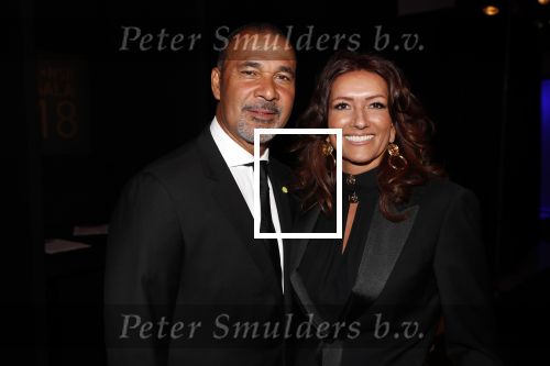 Amsterdam 19 december 2018
Sportman van het jaar verkiezing in afas live. Ruud Gullit met zijn vriendin Karin de Rooij