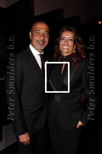 Amsterdam 19 december 2018
Sportman van het jaar verkiezing in afas live. Ruud Gullit met zijn vriendin Karin de Rooij