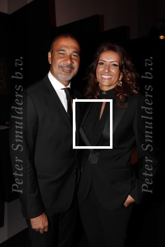 Amsterdam 19 december 2018
Sportman van het jaar verkiezing in afas live. Ruud Gullit met zijn vriendin Karin de Rooij