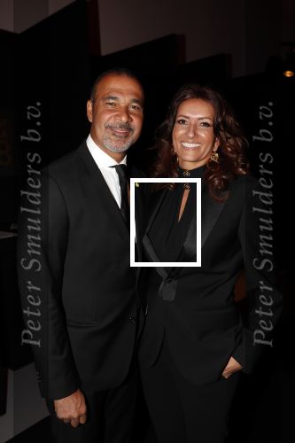 Amsterdam 19 december 2018
Sportman van het jaar verkiezing in afas live. Ruud Gullit met zijn vriendin Karin de Rooij
