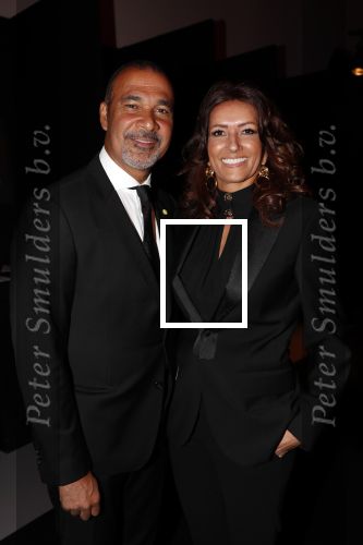 Amsterdam 19 december 2018
Sportman van het jaar verkiezing in afas live. Ruud Gullit met zijn vriendin Karin de Rooij