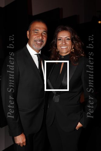 Amsterdam 19 december 2018
Sportman van het jaar verkiezing in afas live. Ruud Gullit met zijn vriendin Karin de Rooij