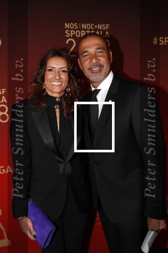 Amsterdam 19 december 2018
Sportman van het jaar verkiezing in afas live. Ruud Gullit met zijn vriendin Karin de Rooij